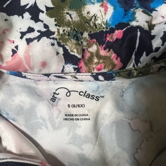 Art Class Girls Floral Active Jacket Girls S(6/6X) - Picture 7 of 7